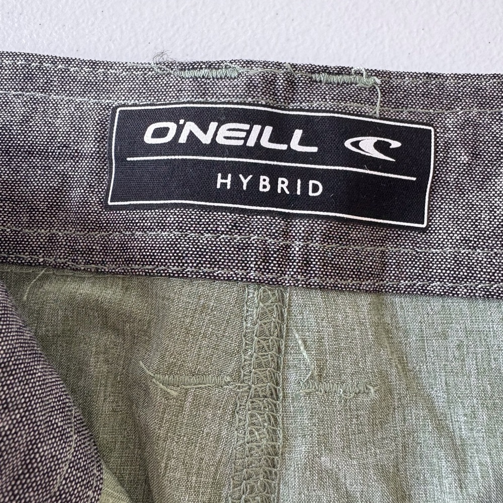 O’Neill Relaxed fit Sage green Size 40 Stretch Men’s shorts Beach Vacation Surf - Picture 8 of 9
